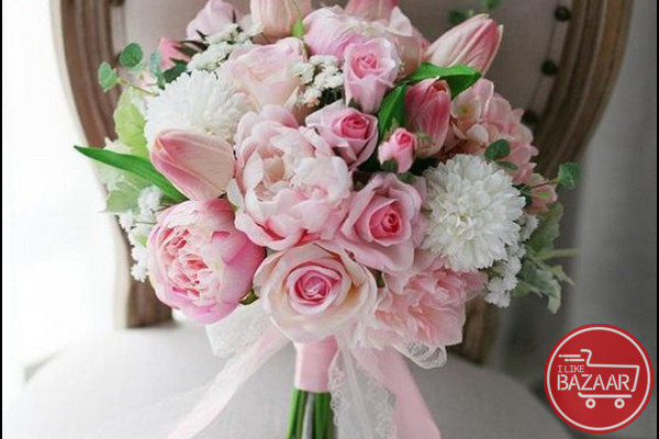 دسته گل عروس گل فروشی فاطمی